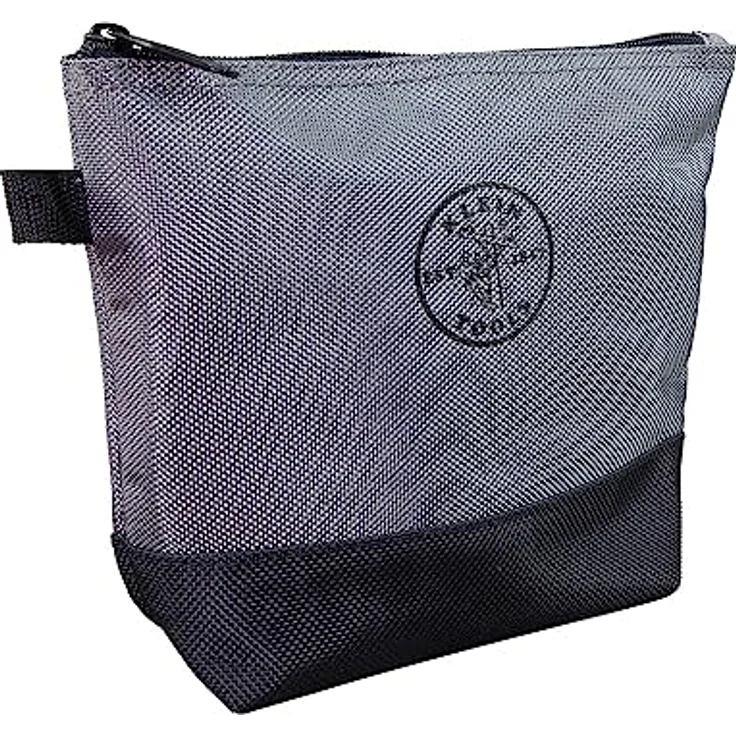 Klein Tools Werkzeugtasche mit Reißverschluss in Orange-Schwarz, Grau-Schwarz, 31,8 cm Leinen, 2er-Pack Klein Tools 55470 – Bild 9