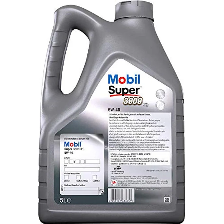 Mobil Super 3000 X1 5W40, 5L – Bild 3