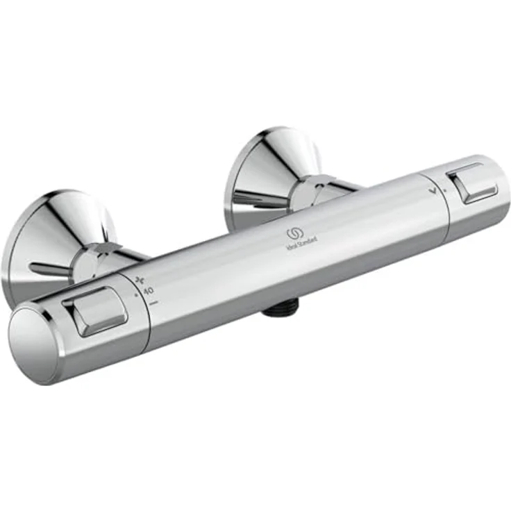 Ideal Standard Brausethermostat Ceratherm T25, Aufputz mit Ausladung 80mm, Chrom A7201AA – Bild 1