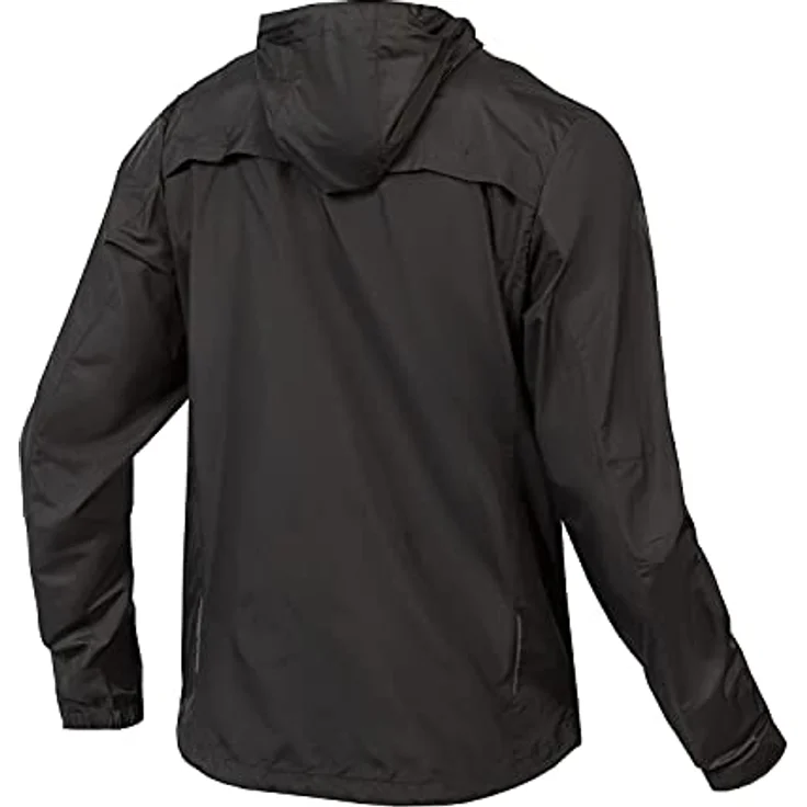 Endura Hummvee WP Shell Jacke schwarz Größe XL, Ultraleichtes winddichtes Ripstop-Gewebe, wasserabweisende Beschichtung – Bild 3