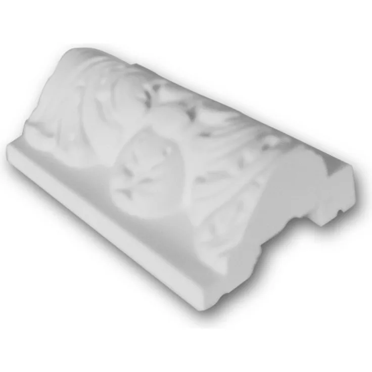 Orac Decor Zierleiste S-P3020, Musterstück Wandleiste 10 cm, Purotouch® hochwertige Stuckleiste, Belgien