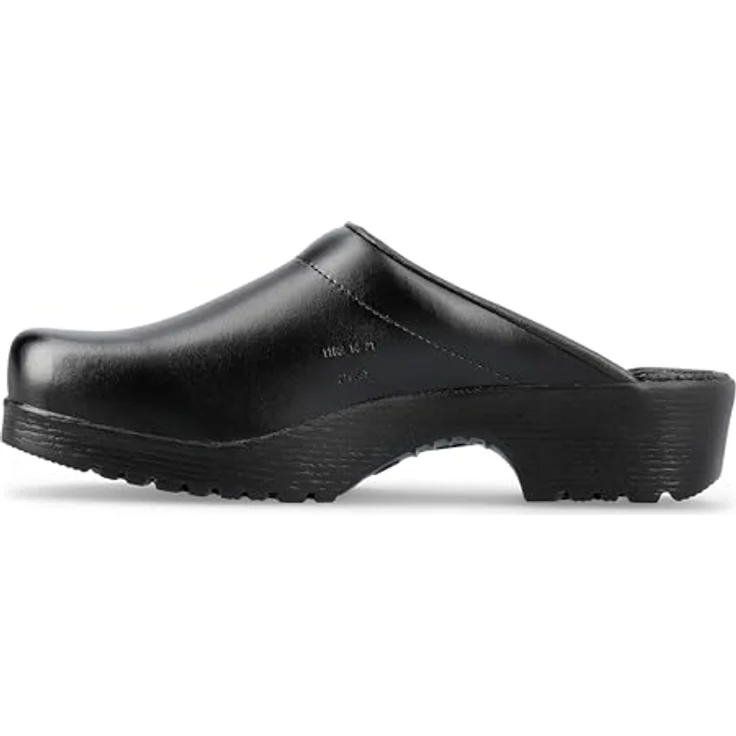 Sika Flexika offener Clog, atmungsaktives Permair® Leder, wasserabweisend, schwarz, Größe 41 – Bild 3