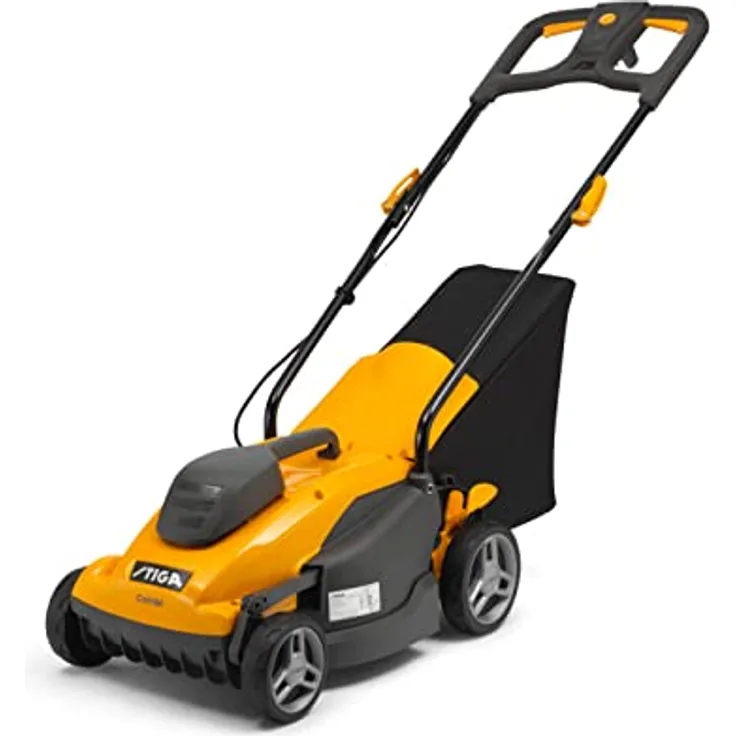 STIGA Elektro-Rasenmäher Combi 336c, Schnittbreite 34 cm, 1400 W, 35 L Auffangbeutel