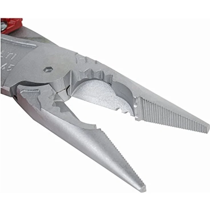 STIER Telefonzange Multi+, 45° gebogen, 200 mm, VDE-geprüft, Multifunktionale Spitzzange zum Greifen, Biegen, Schneiden, 2-Komponenten-Sicherheitshüllen – Bild 2