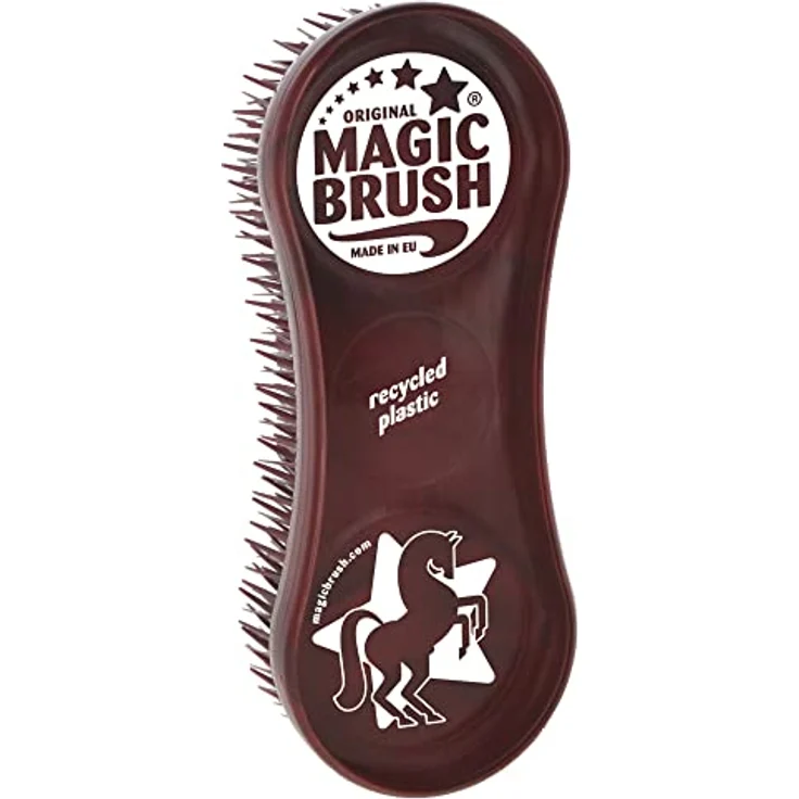 Kerbl Fellbürste MagicBrush Bürstenset Wildberry Recycled, 3er Set Beerentöne, aus recyceltem Kunststoff – Bild 4