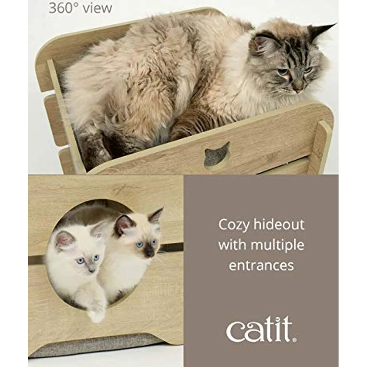 Catit Vesper Katzenmöbel Cottage, Eiche – Bild 3