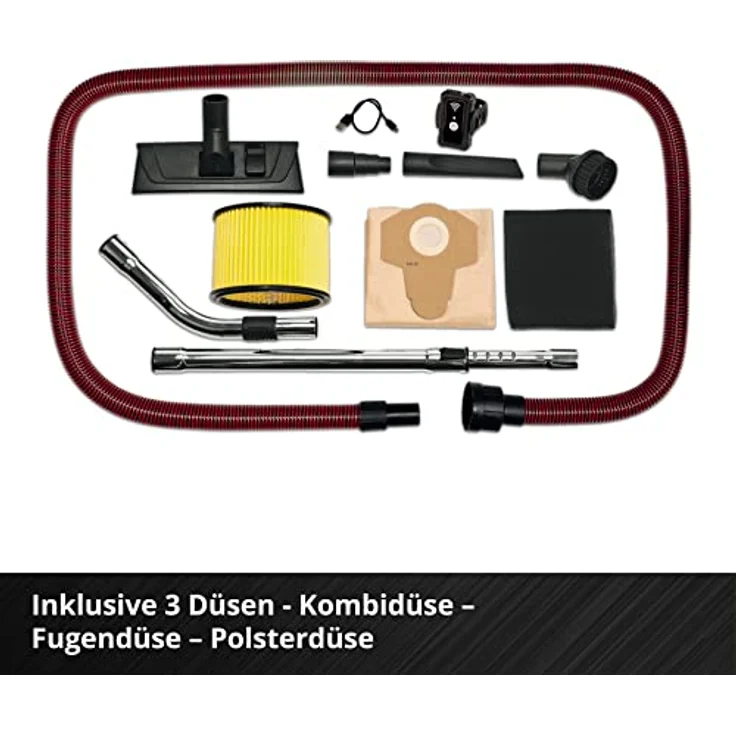 Einhell Akku-Nass-Trockensauger TP-VC 36-30 S Auto-Solo, ohne Akku und Ladegerät - 2347143 – Bild 6