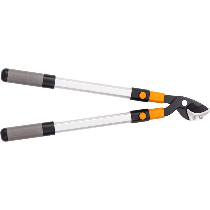 Primaster Astschere Teleskop-Amboss, 62-89 cm, für Äste bis 38 mm, grau/orange