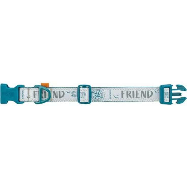Trixie BE Nordic Hundehalsband, Blau, S/M 32-45 cm, hochwertiges Material, mehrfarbig – Bild 2