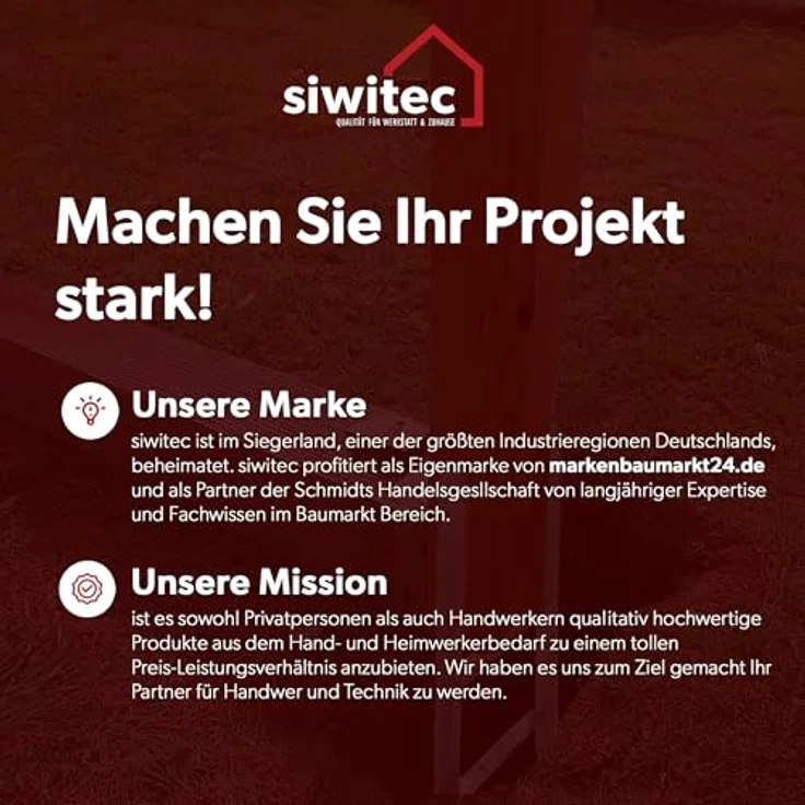 siwitec H-Pfostenträger, 6 x 600 x 101 mm, feuerverzinkt, 6 mm Materialstärke, für Carports und Sichtschutzzäune, zum Einbetonieren – Bild 3