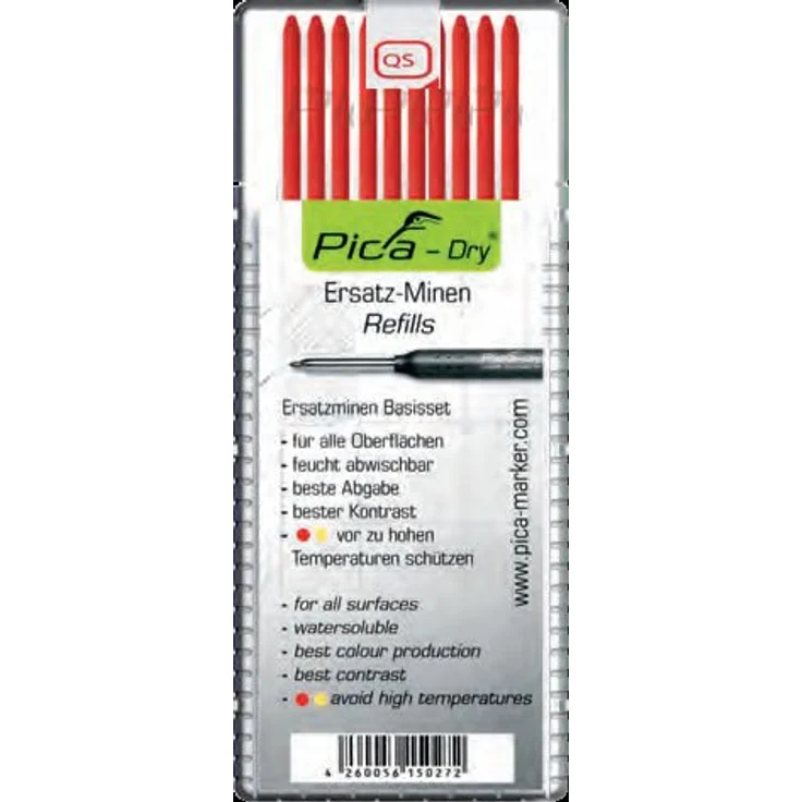 Pica Dry Ersatzminen, Rot – Bild 3