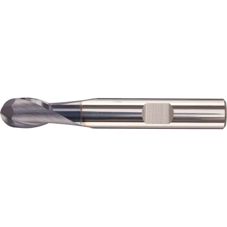 FORTIS Fortis Radiusfräser kurz VHM AlTiN+, Schaft 30 Grad, 1,5 mm