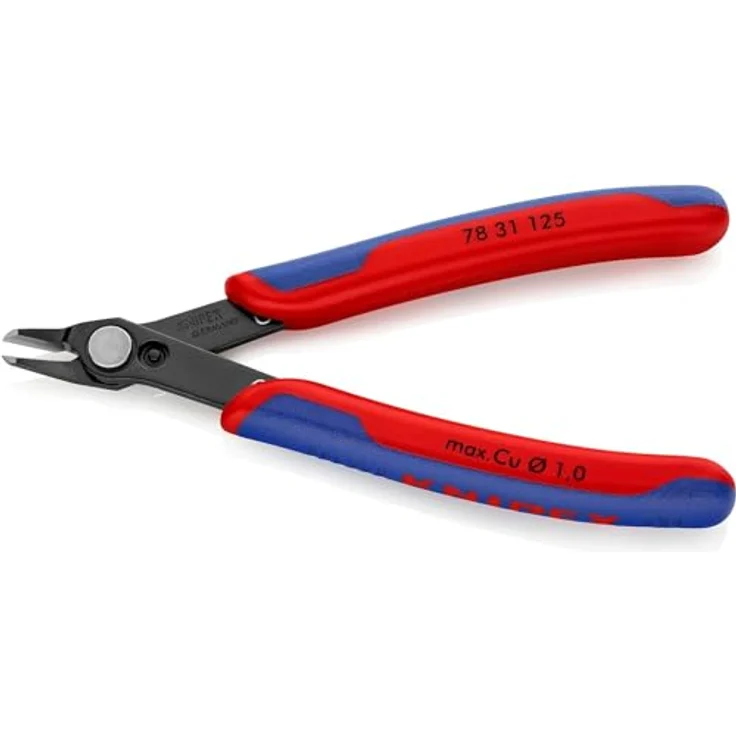 KNIPEX 78 31 125 Electronic Super Knips brüniert mit Mehrkomponenten-Hüllen 125 mm – Bild 3