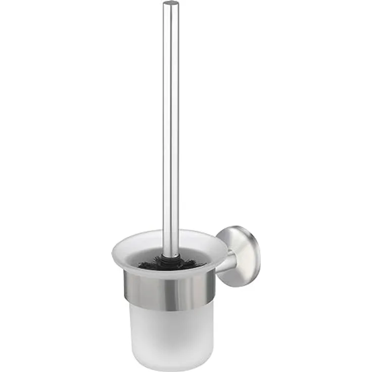 TrendLine WC- Bürstenhalter Simple Round Edelstahl Wandbefestigung