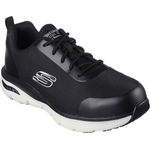 Skechers Skechers Ringstap Arbeitsschuh, Sicherheitsschuh mit Air-Cooled Memory Foam-Einlegesohle, schwarz