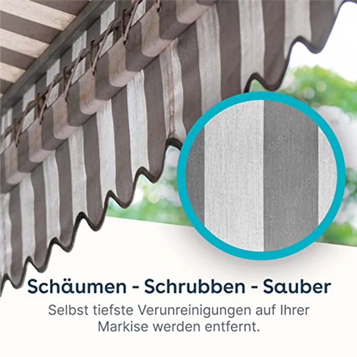 eco:fy Markisen und Sonnenschirm Reiniger Markisenreiniger Spray Schmutzentferner Fleckenentferner (2,5 Liter) – Bild 2