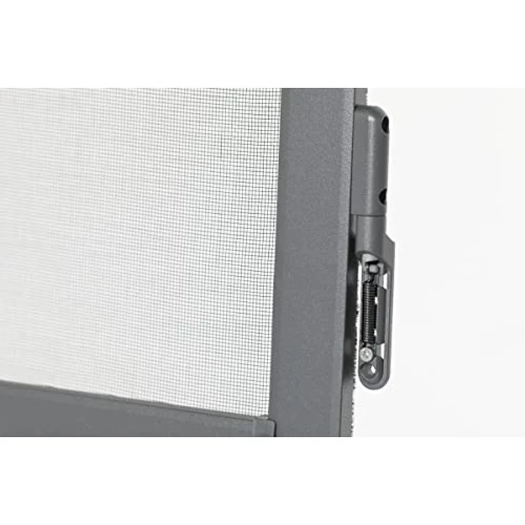 Schellenberg 70109 Fliegengitter Scharnier Aluminium mit automatischem Schließer, Ersatzteile für Fliegengittertür oder Insektenschutz-Fenster, inkl. Befestigungsschrauben, anthrazit – Bild 4