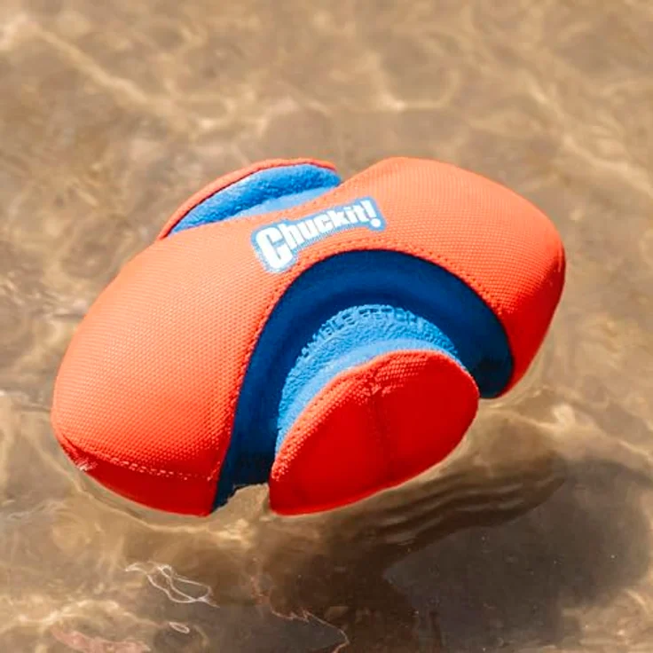 Chuckit Fumble Fetch, Outdoor-Spielzeug für Hunde, Rugby-Format 22 x 12 cm, klein – Bild 2