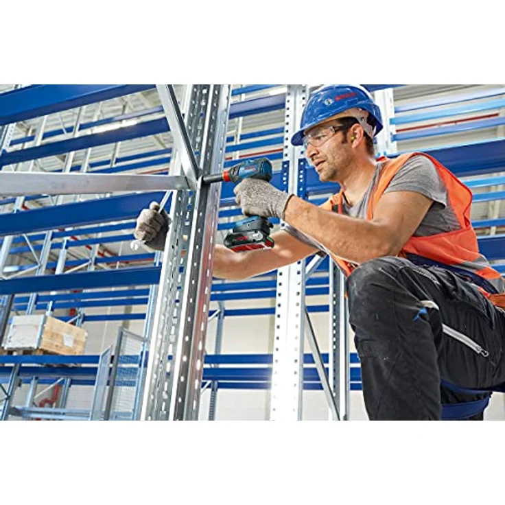 Bosch Professional Kombi-Pack GSB 18V-55 Akku-Bohrmaschine + GDX 18V-200 Akku-Schlagschrauber 18V 4.0AH im L-Case – Bild 6