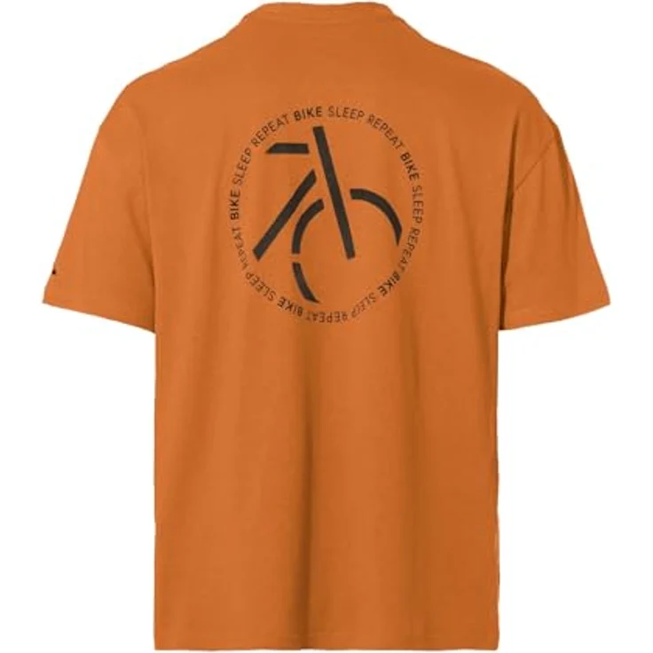Vaude Cyclist Casual Shirt, Herren Shirt in Orange, Regular Fit, 70% Baumwolle und 30% Lyocell, atmungsaktiv und schnell trocknend – Bild 2