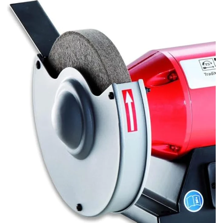 F. DICK Lamellenschleifmaschine SM-90 (Balliger Schliff, Filzpolierscheibe) – Bild 3