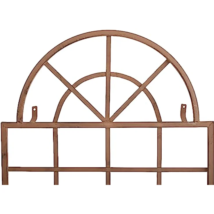 CLP Rankhilfe Viva, 2 St., 2er Set, aus Eisen zur Wandbefestigung, antike Patina, 180 cm x 70 cm, stabil & handgefertigt – Bild 5