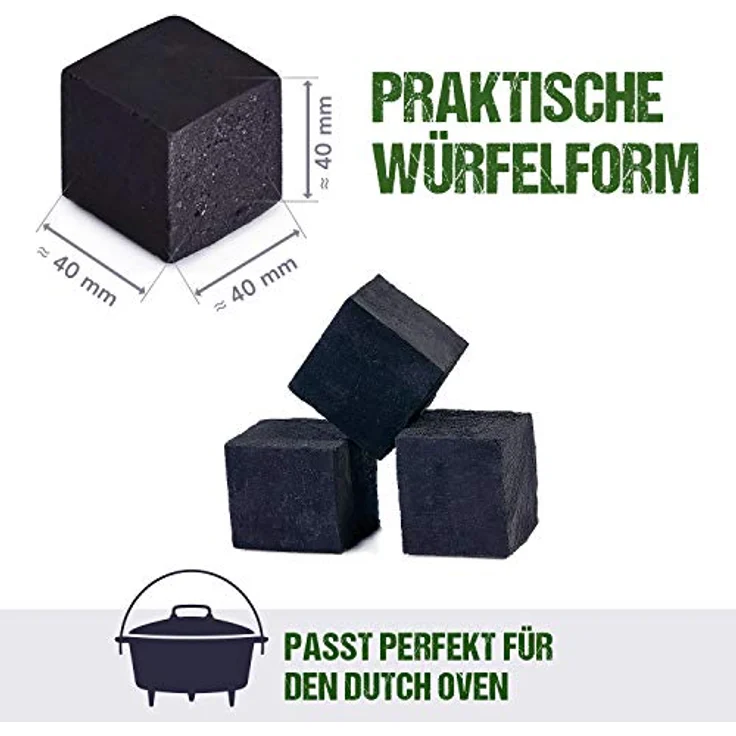 McBrikett KOKOKO CUBES, 8 kg – Bild 4