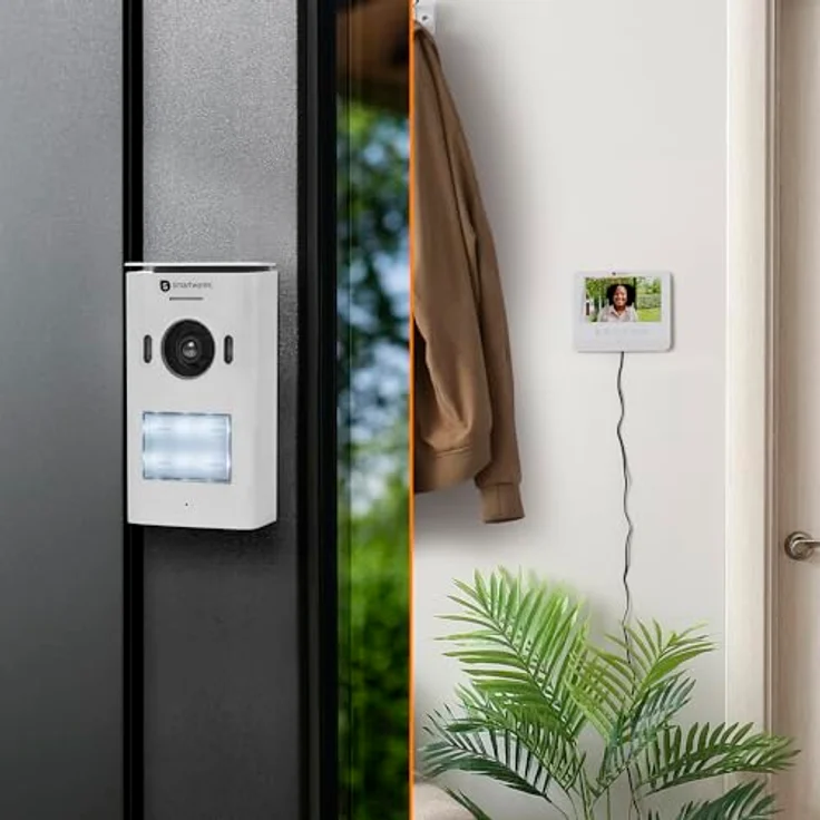 Smartwares Video Türgegensprechanlage weiß – Bild 2