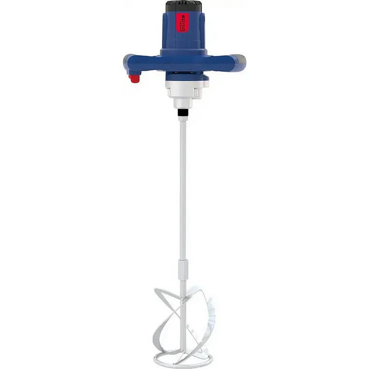 Güde Rührwerk GRW 1414.1, 1400 W, Komplett-Set, Softgrip, ergonomisch, robust, inkl. Rührkorb, gelb