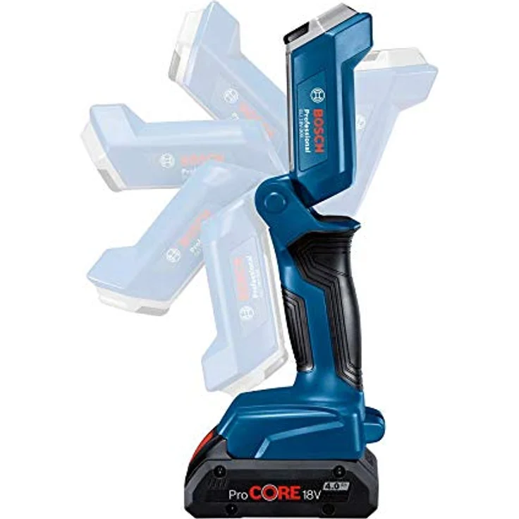 Bosch Professional Akku LED Lampe GLI 18V-300 (Max. Helligkeit 300 Lumen, Ohne Akkus und Ladegerät, im Karton) – Bild 4