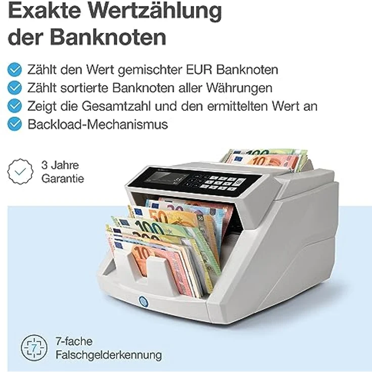 Safescan 2465-S Geldzähler – Bild 2