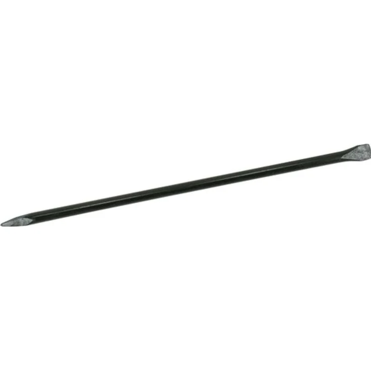 Ideal Brechstange, Meißel mit rundem Kopf und gerader Schneide, schwarz lackiert, 1250 mm lang, 30 mm breit, 4 Stück im Packung