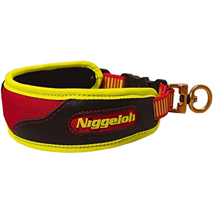 Niggeloh Schhalsung Trail (S, Hund), Halsband + Leine, mit hochstabilem Schnellverschluss