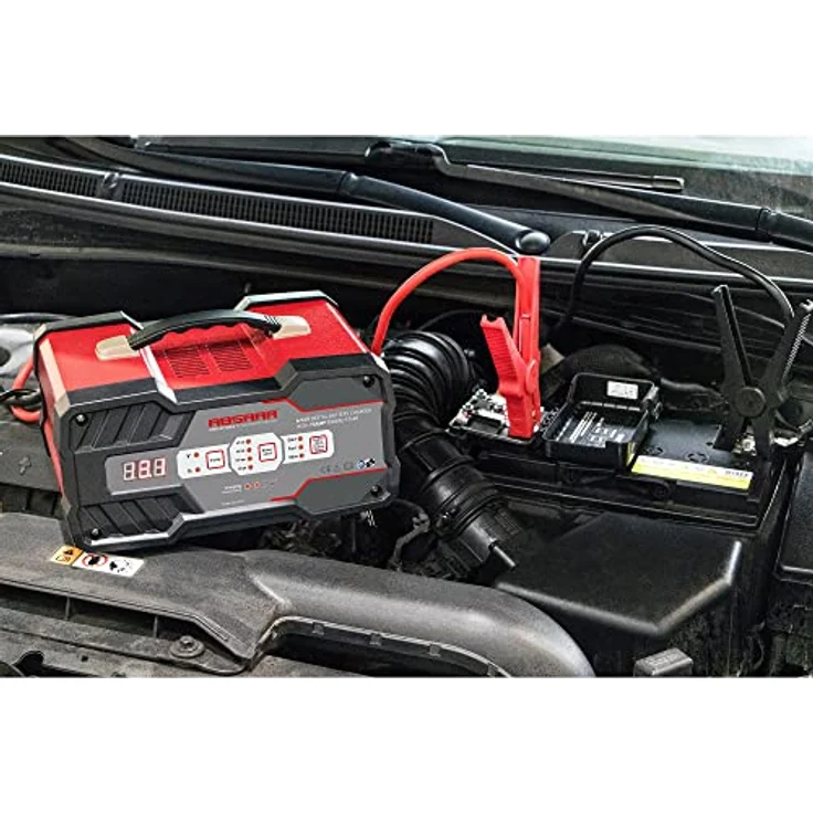 Absaar Batterieladegerät mit Starthilfe 12A 6-12V – Bild 3