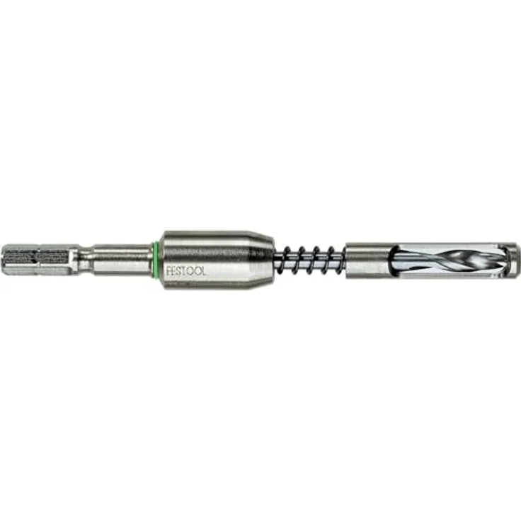 Festool ZB HS D 5 EURO CE 492525, Zentrierbohrer 5 mm mit Tiefenbegrenzung und selbstzentrierter Führungshülse, 1 Stück – Bild 1