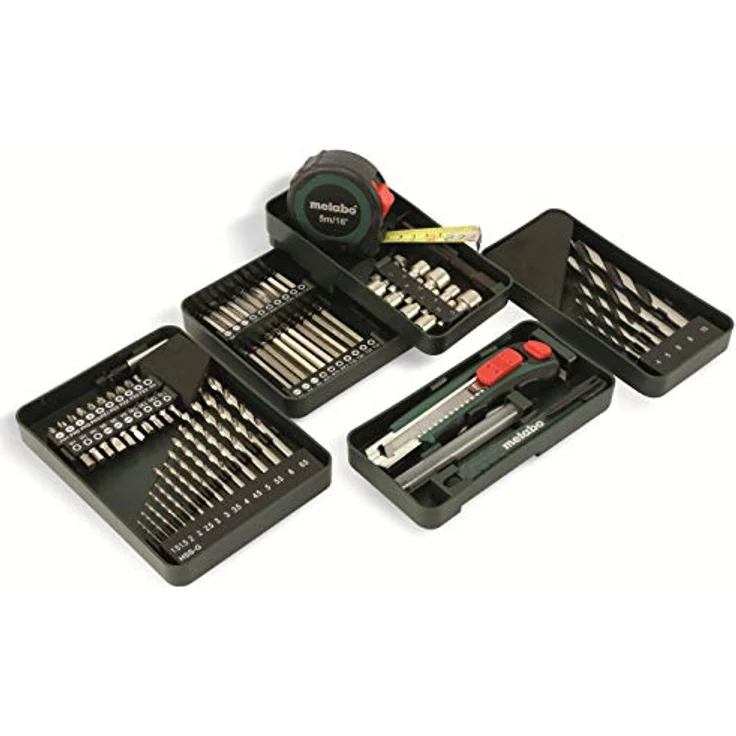 Metabo 60220688 Akku-Bohrschrauber BS 14.4 Set 14,4 V, 2x 2 Ah Li-Ion Akkus, Ladegerät und Zubehör-Set, im Kunststoffkoffer – Bild 7