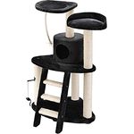 Europet Bernina 431-429266 Katzenkratzbaum Classic-Tree Catar, Black