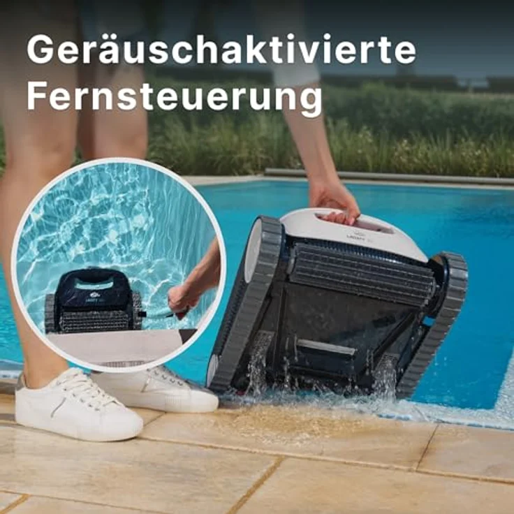 Dolphin LIBERTY 400 kabelloser automatischer Poolstaubsauger mit Eco-Modus und MyDolphin App – Bild 5