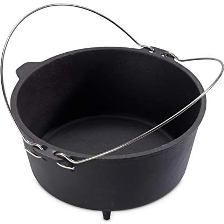 Echtwerk Gusseisen Dutch Oven 8 Liter Feuertopf – Bild 8