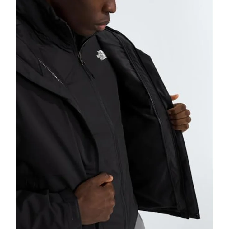 The North Face Outdoorjacke M CARTO TRICLIMATE JACKET (2-St) Atmungsaktiv & Wasserdicht & Winddicht, Schwarz – Bild 6