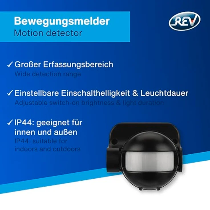 REV Bewegungsmelder 180° – Bild 2