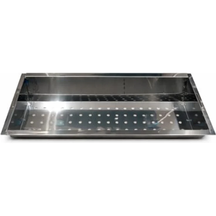 GOROCH Mangal Astana, Edelstahl 2mm Schaschlikgrill mit höhenverstellbarem Grillrost und klappbaren Ablagen, 55x27 cm Grillfläche – Bild 5