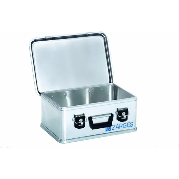 Zarges Box Mini XS, Werkzeugkoffer aus hochfestem Aluminium, 24 L, mit Federfallgriffen und Edelstahl-Scharnieren – Bild 2