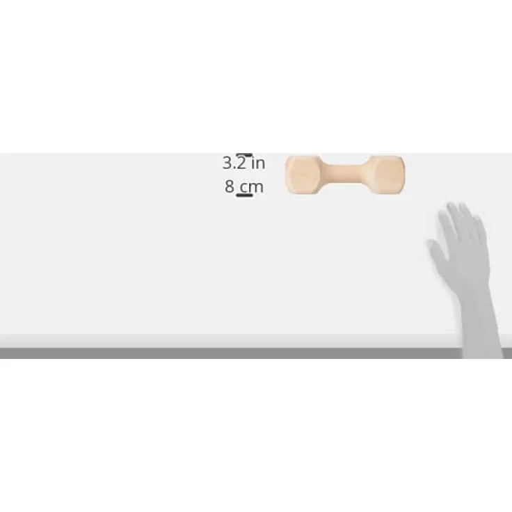 Kerbl Apportierholz eckig 83528, Tierspielzeug aus Holz, ca. 500 g, 25.8 x 8.8 x 7.2 cm – Bild 4