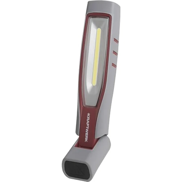 KRAFTWERK LED Arbeitsleuchte 700 Lumen, IP65 wasserdicht, 180° schwenkbar, mit 3 Magneten & 2 Haken, Akku Handlampe Art.: 701.001.008 – Bild 4