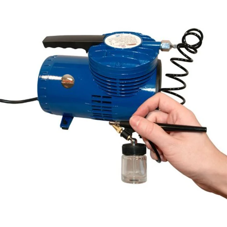 Mauk Airbrush Komplett-Set Kompressor Airbrushpistole – Bild 3