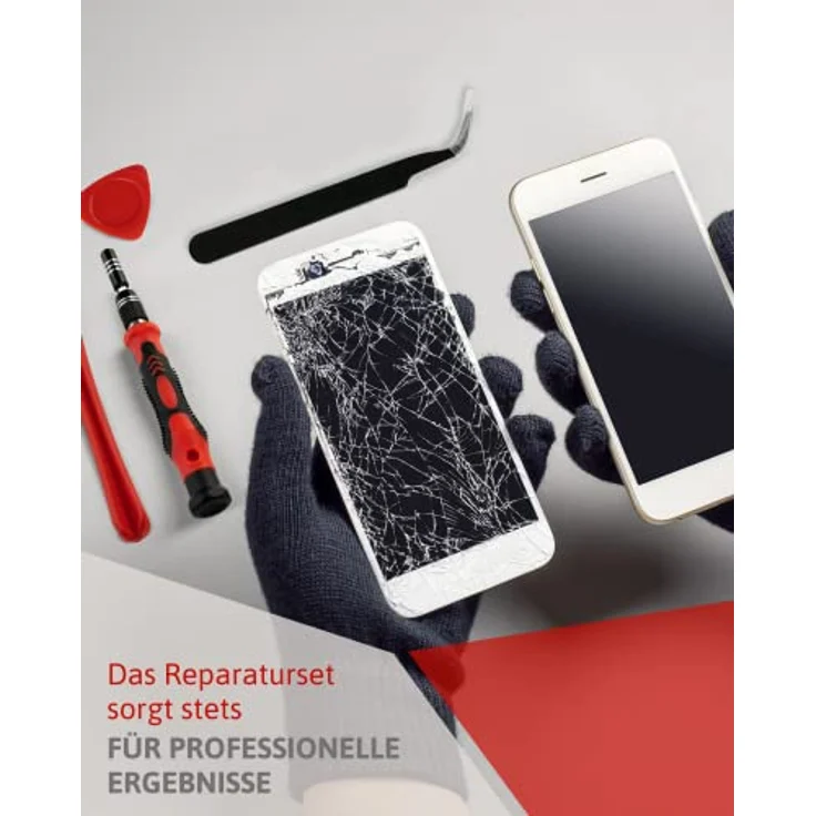 Red Tools Feinmechanik Bit-Set mit Schraubendreher, Präzisionsbits & Demontage-Zubehör - Reparatur-Set für Smartphone, Laptop, Computer - 119 Teile – Bild 3