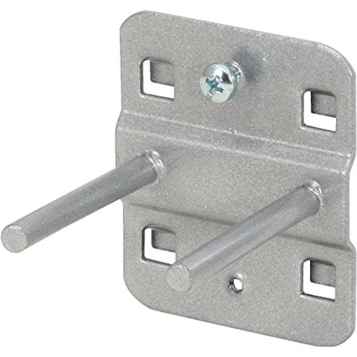 KS Tools 860.0820 Doppelter Werkzeughalter mit geradem Dorn Ø 6mm, 35mm, Einfach zu bedienen, langlebig, ideale Qualität