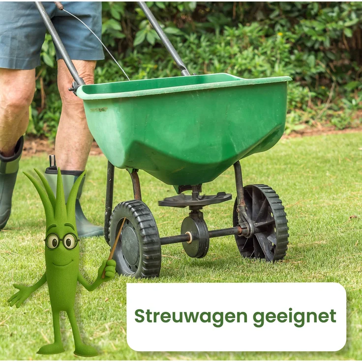 A&G-heute 25kg Eisendünger Rasendünger Grünling 20 Eisen-2-Sulfat für ca. 1000m² Rasenfläche für sattes Grün – Bild 7