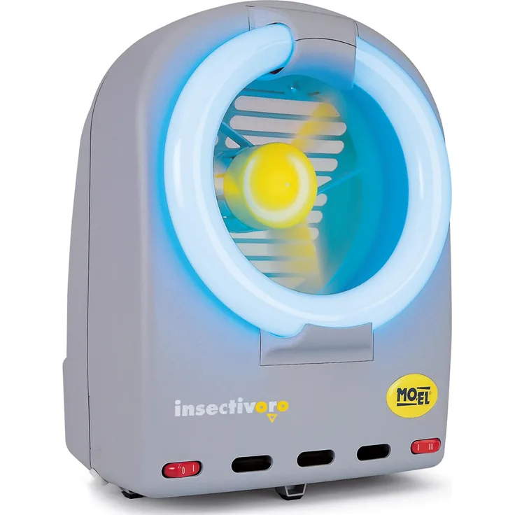 CasaFan Insectivoro 361G Basic, Insektenvernichter mit zwei Ventilatormotorstufen, grau